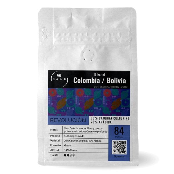 cafe de especialidad origen Colombia - Bolivia