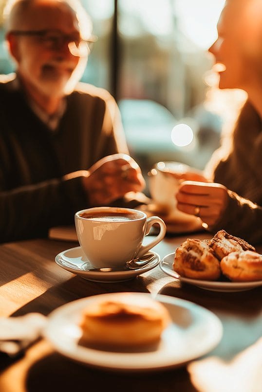 Compartriendo un café